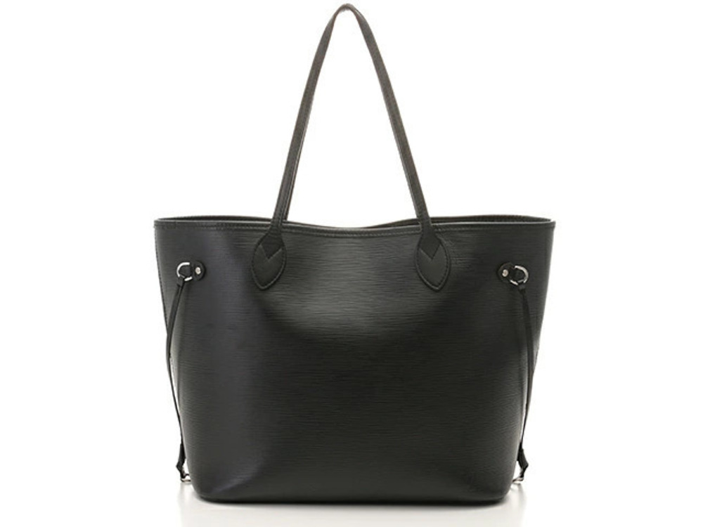 LOUIS VUITTON Neverfull Tote Bag Epi Leather Noir Black